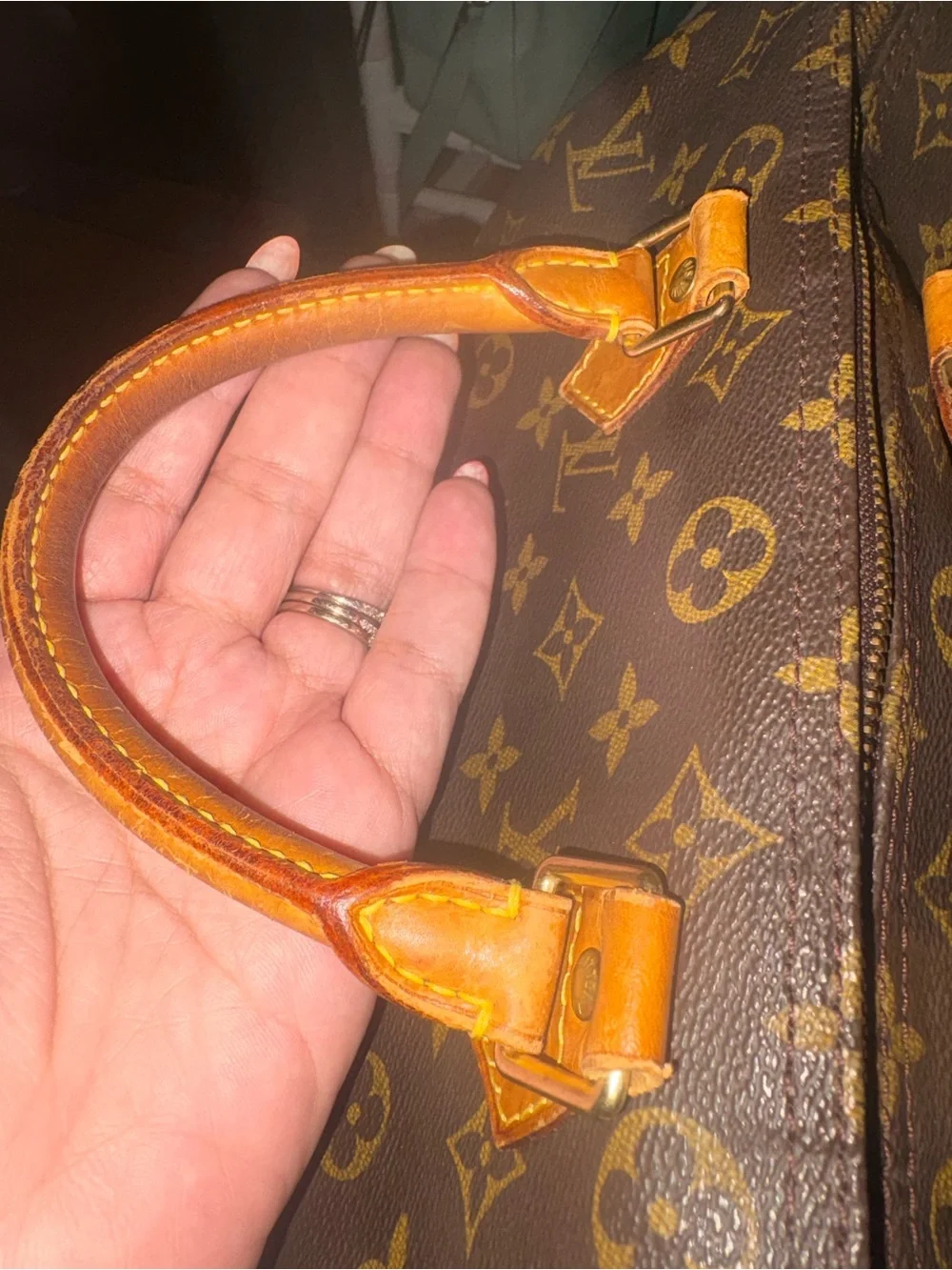 Louis Vuitton Brown Monogram Speedy 30